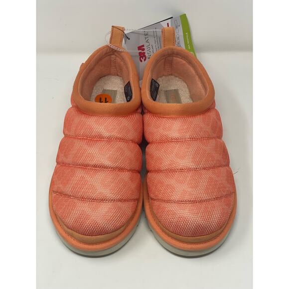 UGG Tasman LTA Puff Signature Orange Slippers 1149510 Insulated Size 11 - Picture 6 of 12